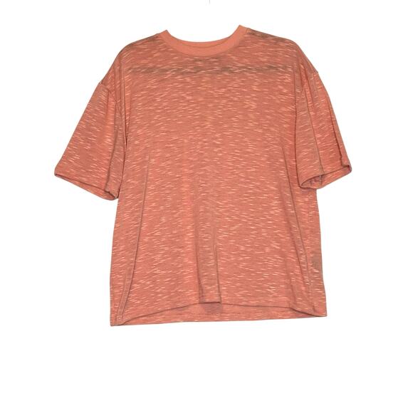 Nova Men melon pink short sleeves knit T shirt size Medium - Picture 8 of 8